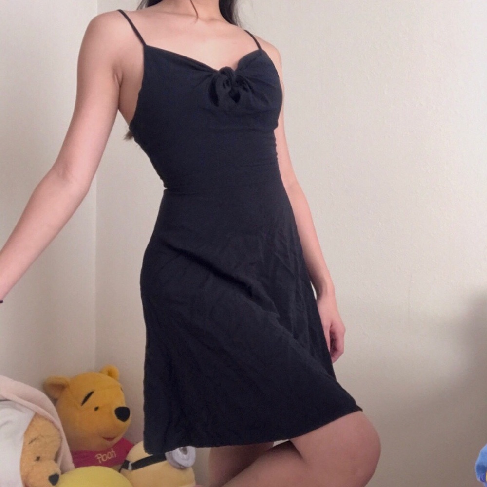 Vintage black mini dress